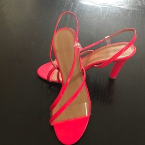 Hot pink heels!